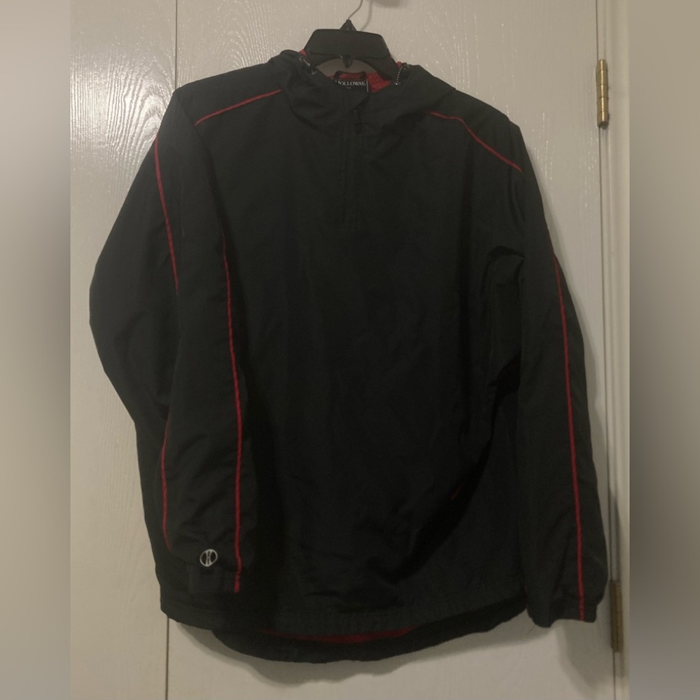 Holloway Mens Hooded Windbreaker Jacket - Size L - EUC